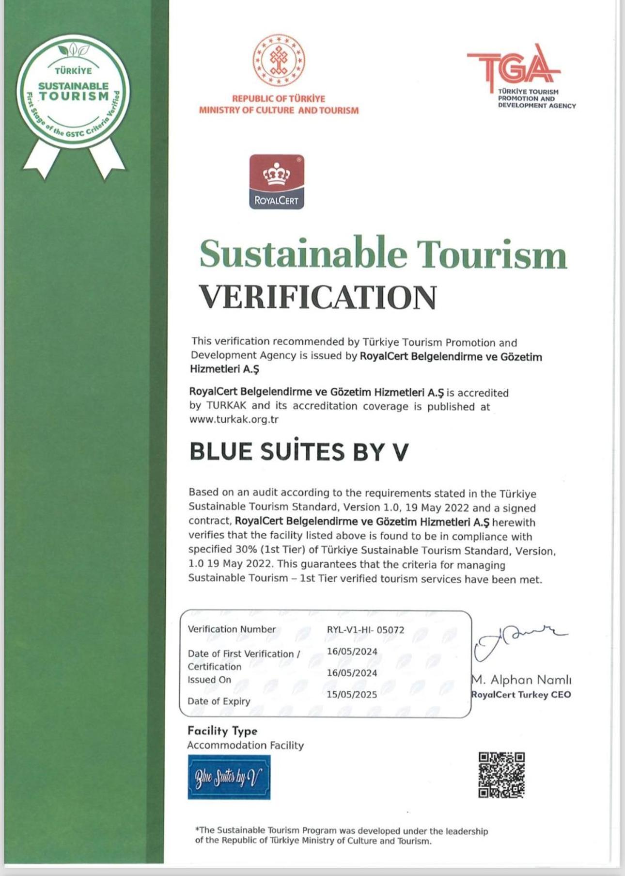 Blue Suites By V Estambul Exterior foto